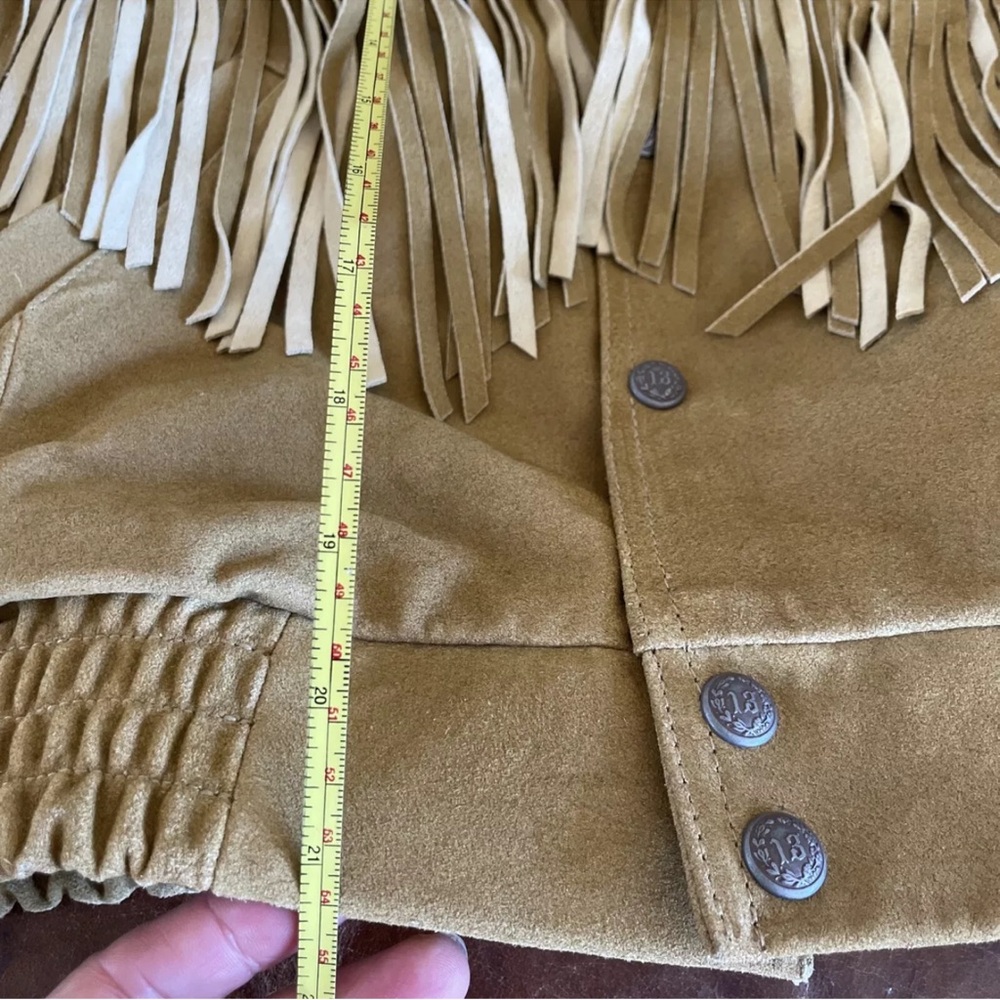 R13 Fringe suede Bomber Jacket - Picture 4 of 11